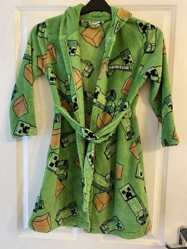 Minecraft hooded dressing - minecraft, gown