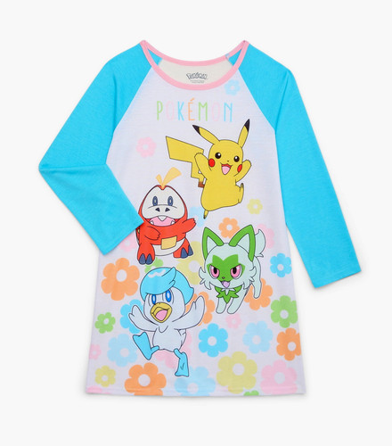 Pokemon nightgown pajama gown - pokemon,
