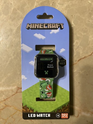 Minecraft led watch - led,