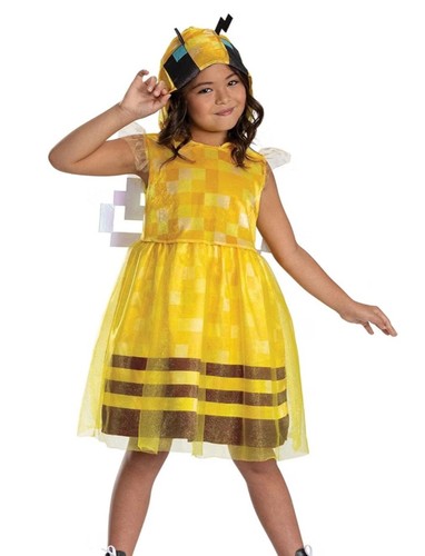 Minecraft bee girls halloween - girls,