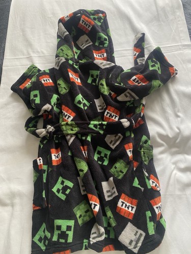 Boys minecraft dressing gown - boys,