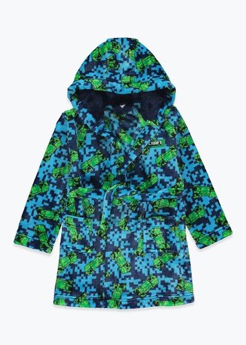 Minecraft fleece hooded - minecraft,