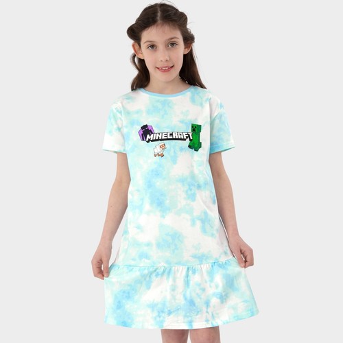 Minecraft shirt dress kids - minecraft,