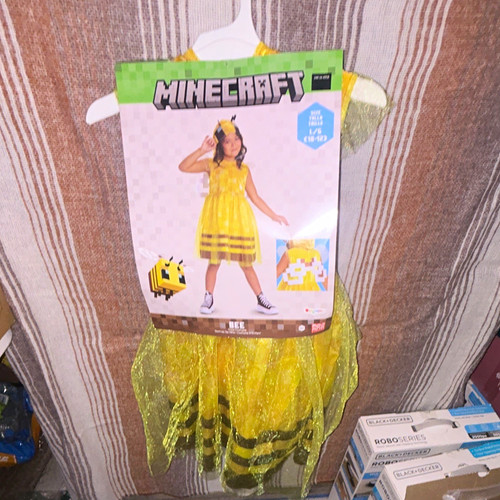 Minecraft bee costume dress - minecraft,