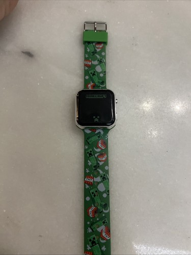Minecraft led watch - minecraft,