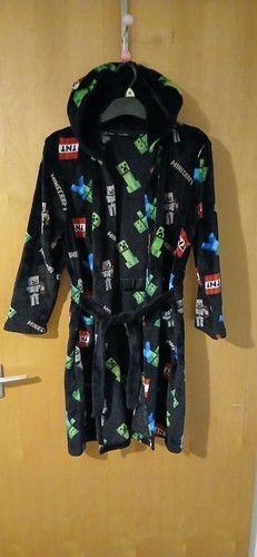 Boys minecraft dressing gown - boys,