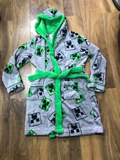 Minecraft Boys Dressing Gown