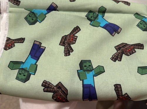 Green minecraft friends cotton - minecraft,