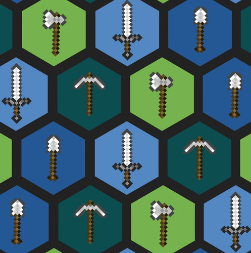 Boneful fabric cotton quilt - fabric, fq