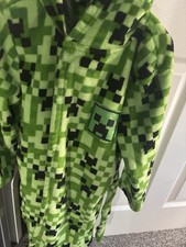 Minecraft Fleece Dressing Gown