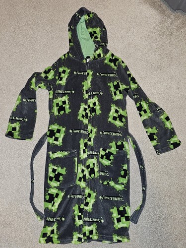 Boys minecraft dressing gown - minecraft,