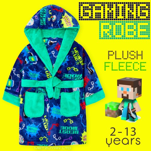 Kids boys robe hooded - kids,